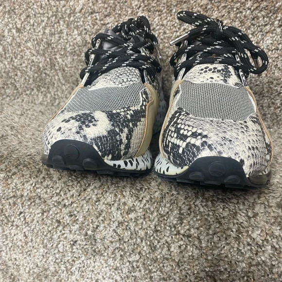 STEVE MADDEN Cliff Snakeskin Platform Sneaker Size 10 - Picture 4 of 8